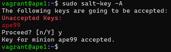 Minion-koneen avain hyväksyttiin masterilla