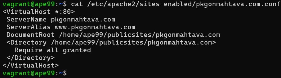 Konffitiedoston tiedot minion-koneella
