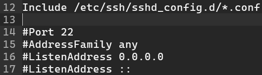 Ssh-konffitiedosto
