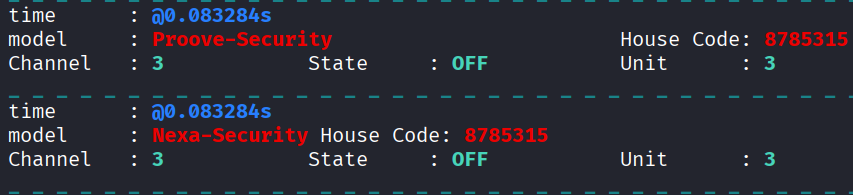 Nexan ja Prooven sarakkeet